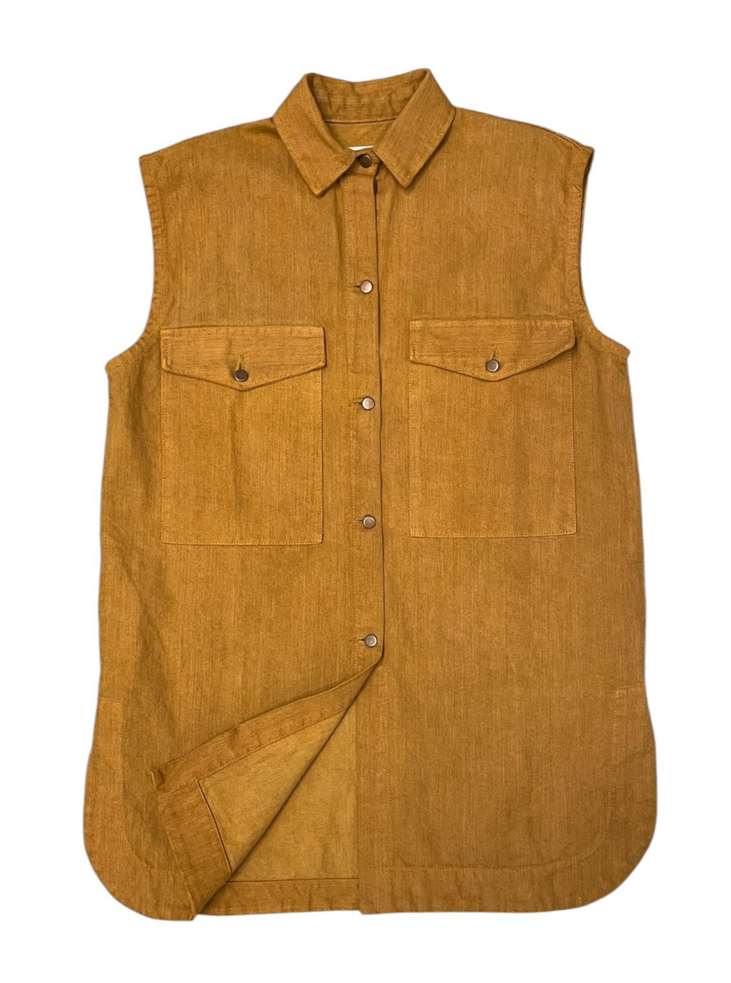 Vest Hazel Denim Gold
