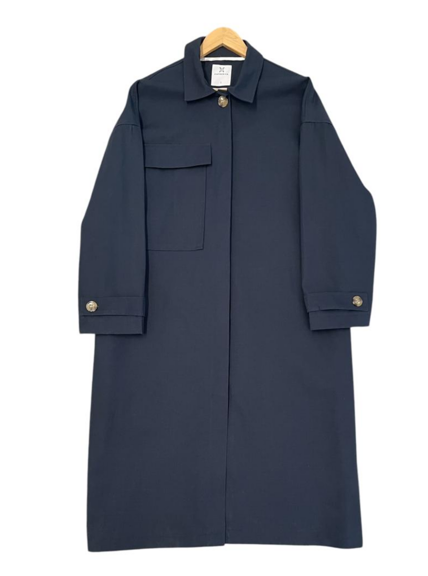 Maxi Coat Abby Navy