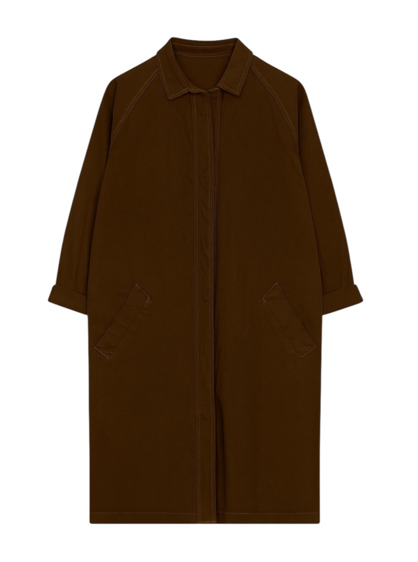 Maxi Coat Olethea Brown