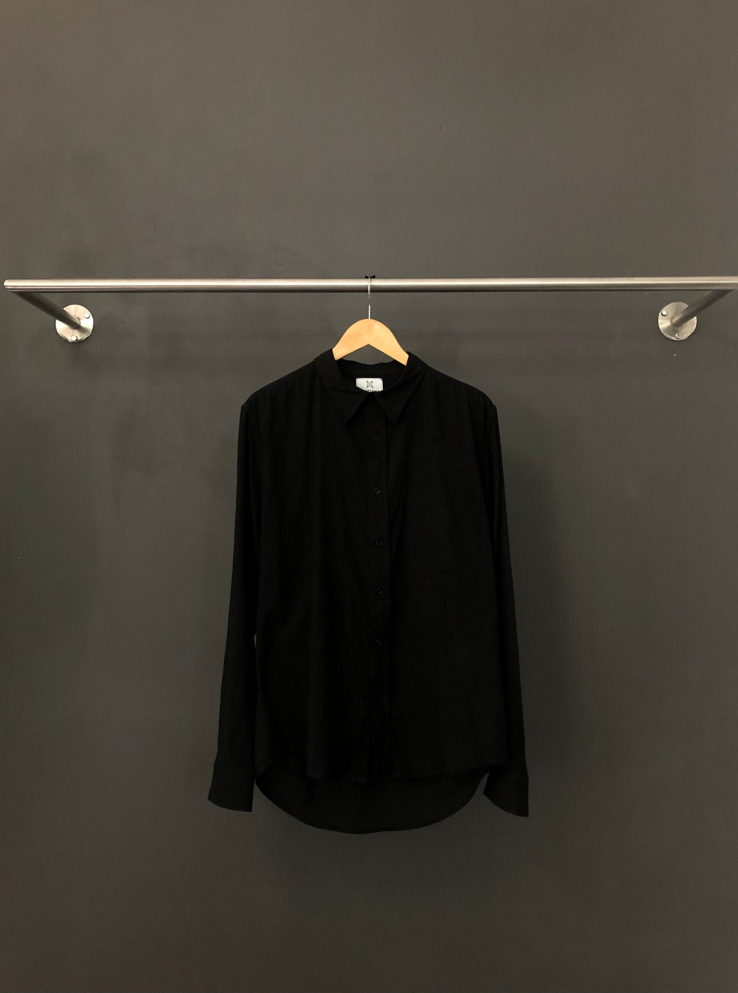 Blouse Blue Black