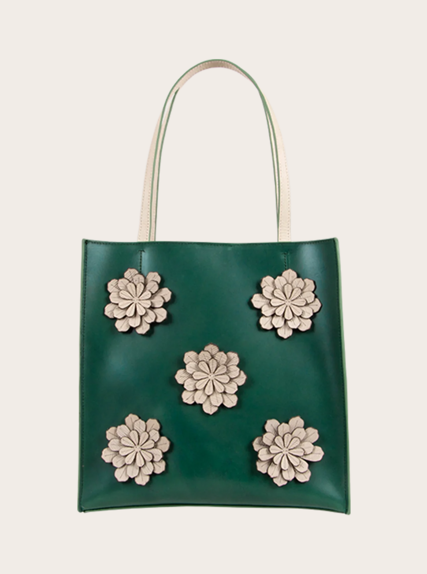 Tote Barro Blanco Green
