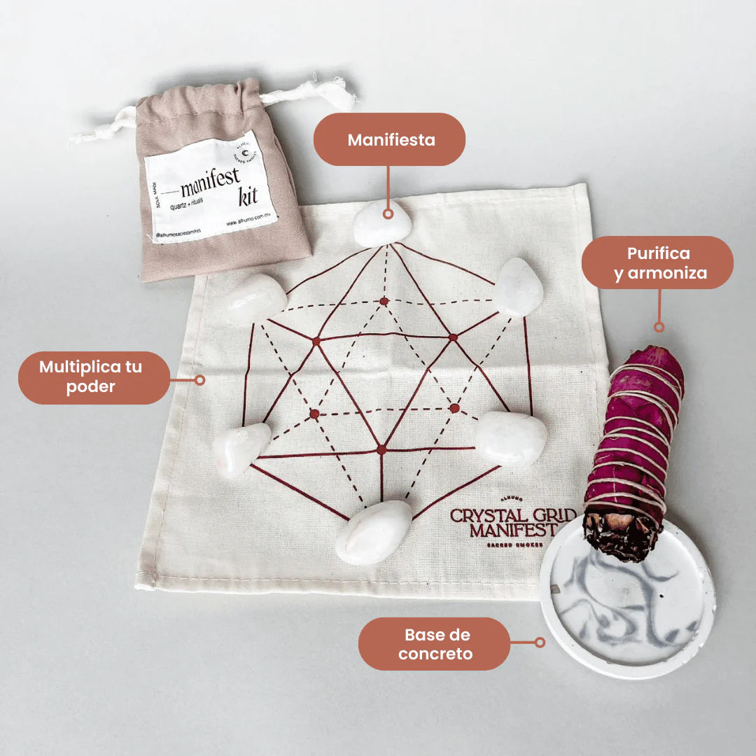 Manifest - Kit De Cuarzos Para Manifestar