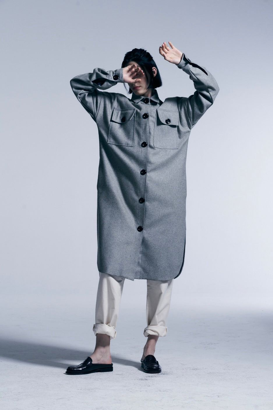 Coat Oraiza Blue