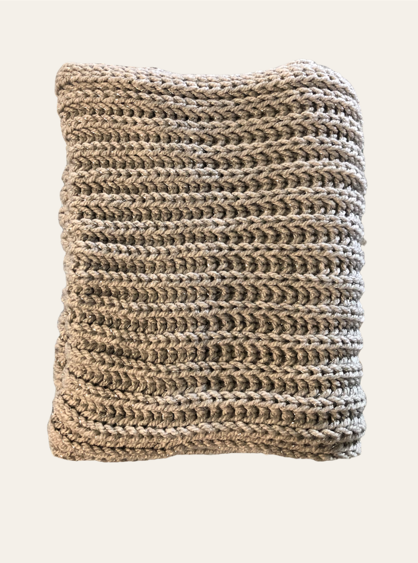 Neck Worsted Lurex