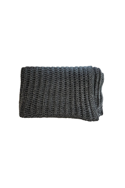 Neck Worsted Grey Shine