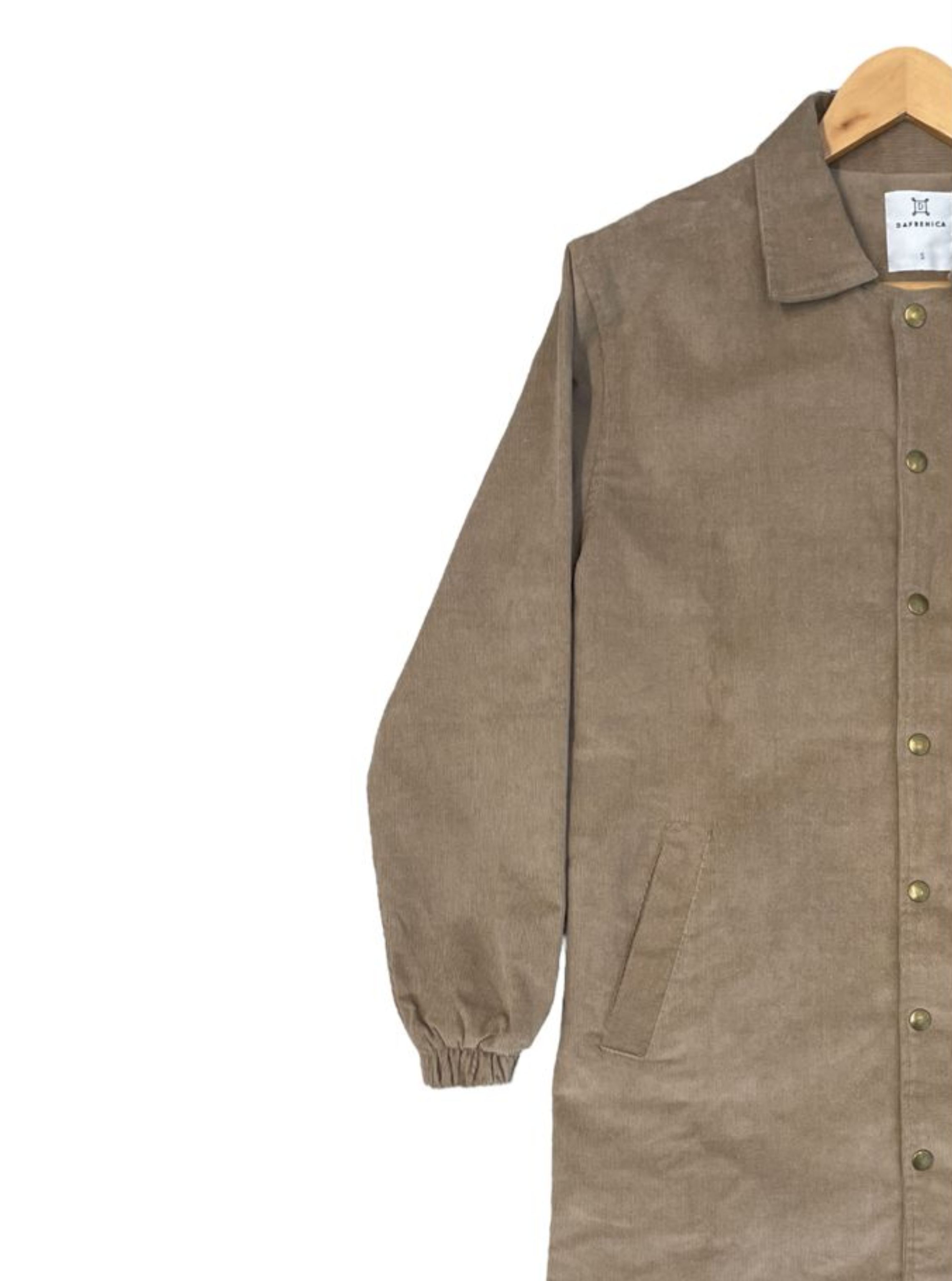 Windbreaker Damiana Corduroy Beige