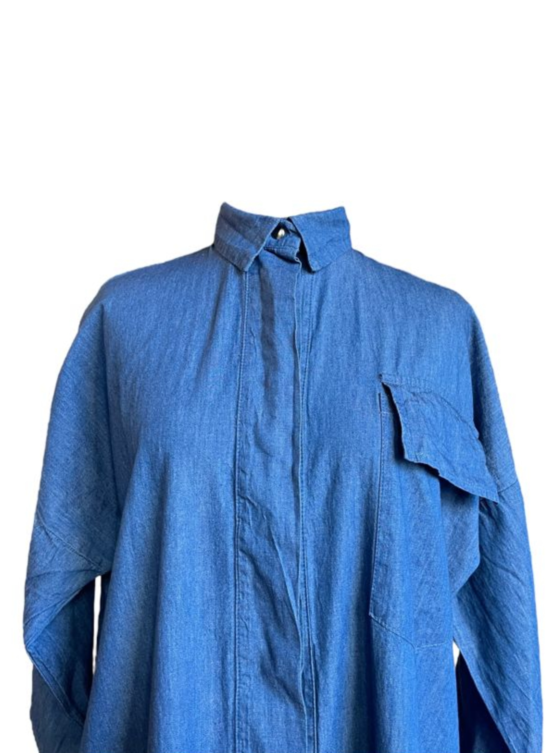 Long Shirt Lirica Denim Blue