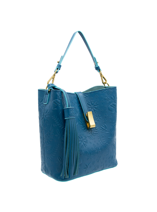 Mini hobo Liebre blue