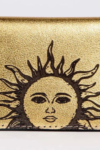 Mini Card Holder Sol Gold CC487