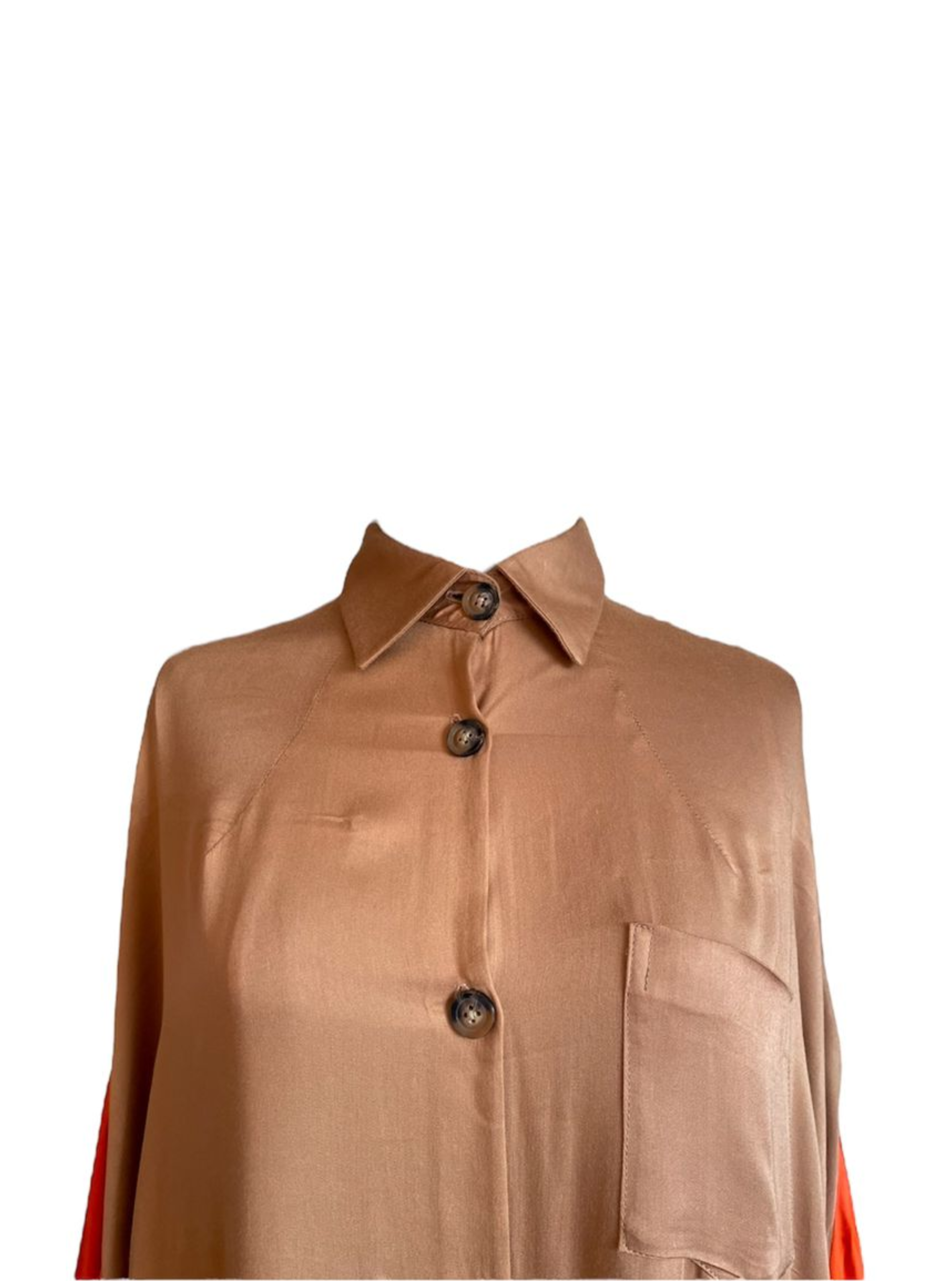 Dress Tara Orange Stripes