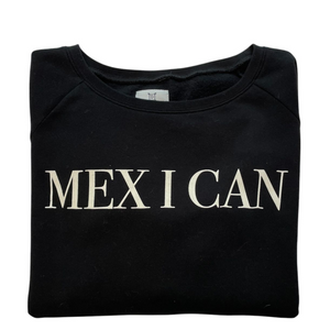 Hoodie Women’s Wave Wash Crew Black MEX I CAN