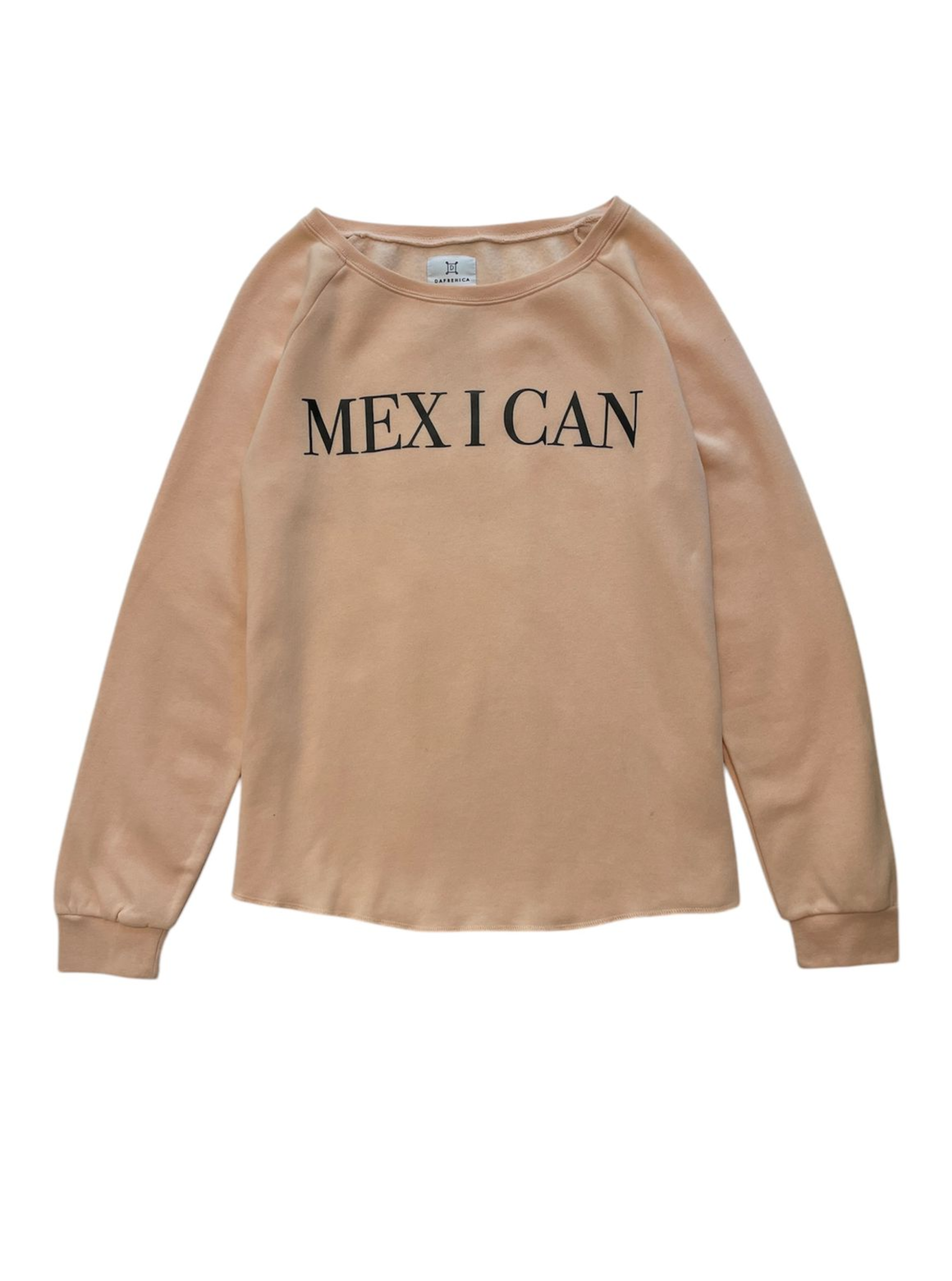 Hoodie Women’s Wave Wash Crew Blush MEX I CAN