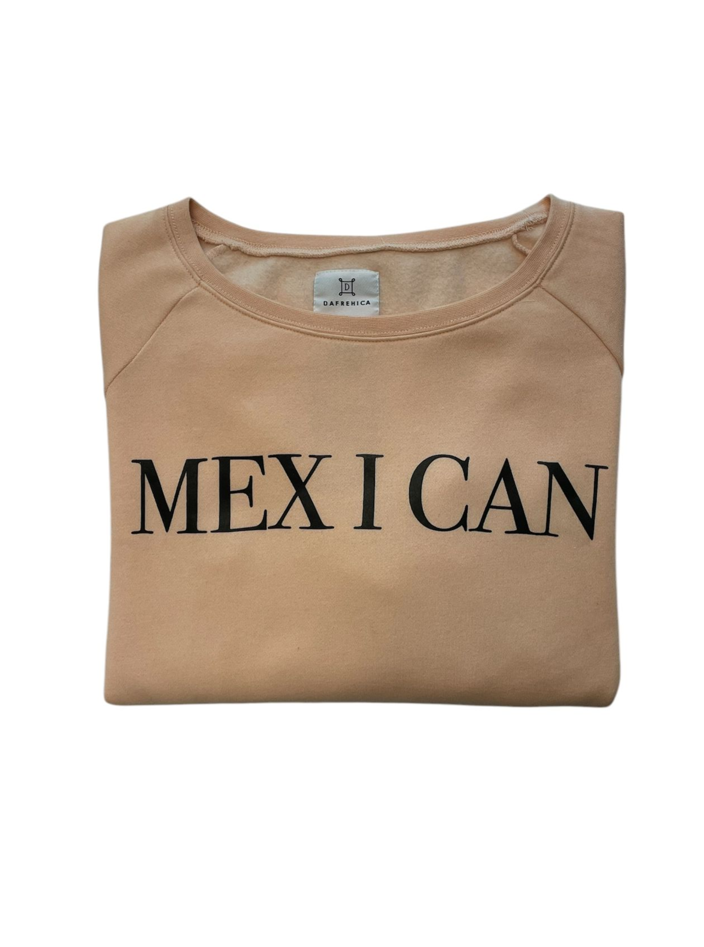 Hoodie Women’s Wave Wash Crew Blush MEX I CAN