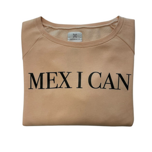 Hoodie Women’s Wave Wash Crew Blush MEX I CAN