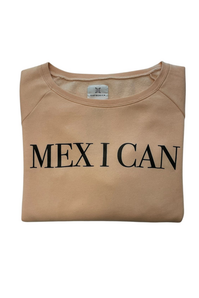 Hoodie Women’s Wave Wash Crew Blush MEX I CAN