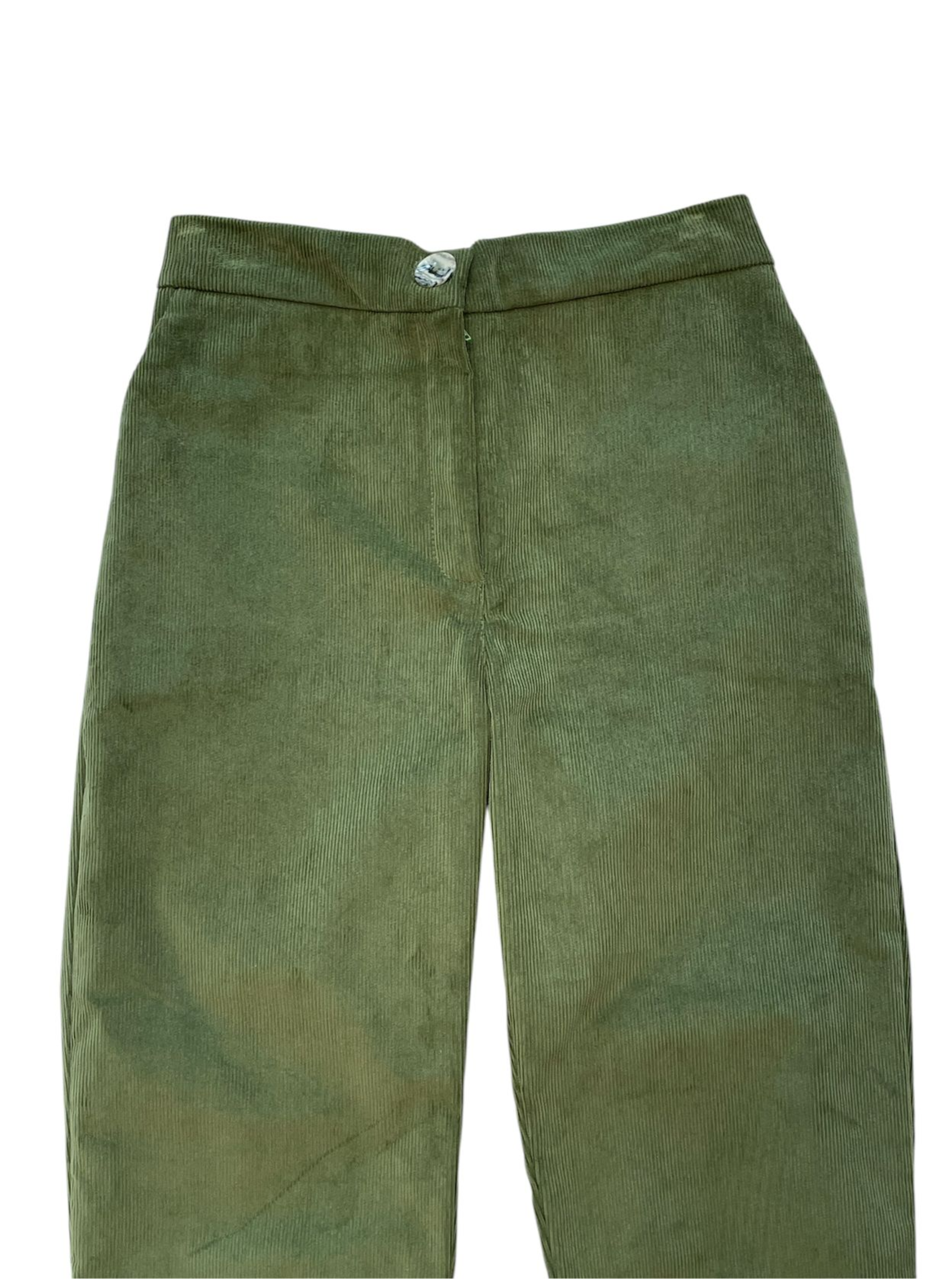 Pant Merlina Corduroy Soft Green