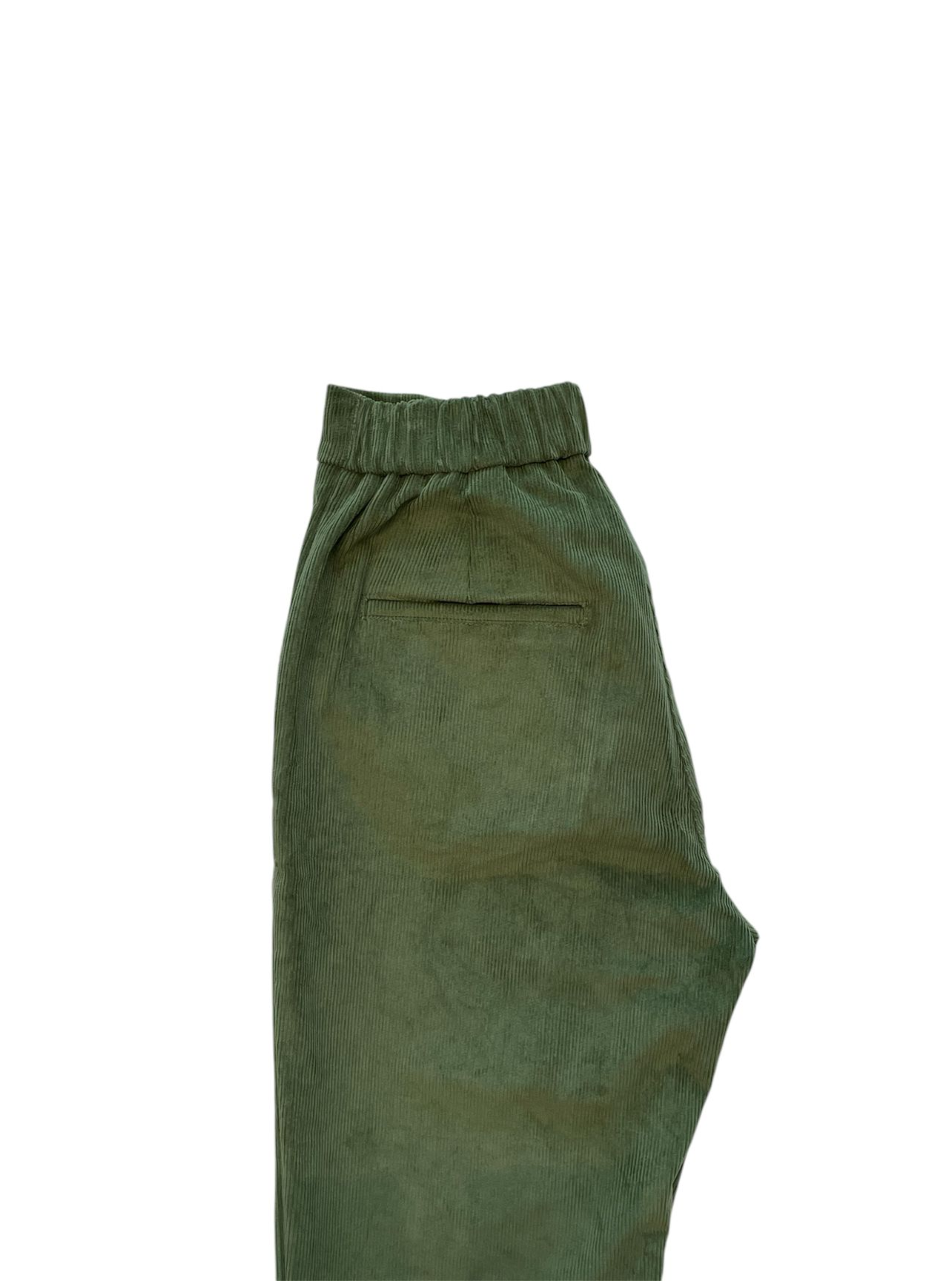 Pant Merlina Corduroy Soft Green