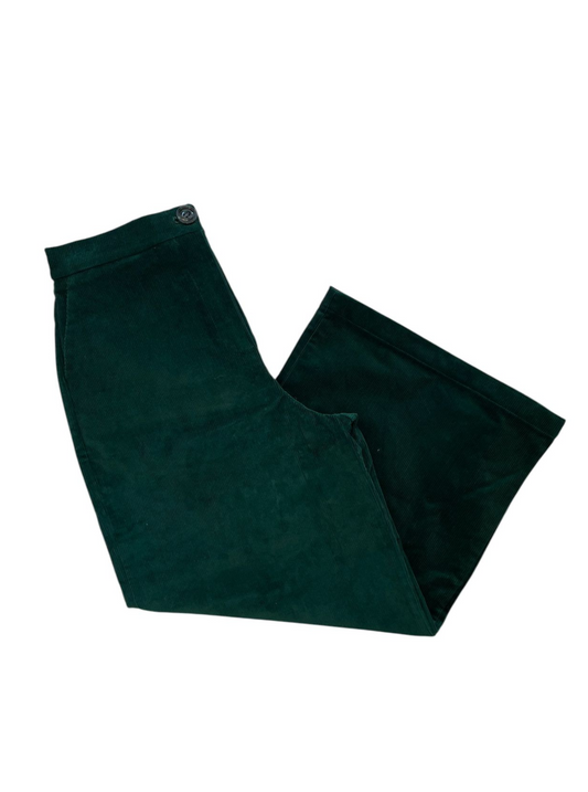 Pant culotte Violeta corduroy green