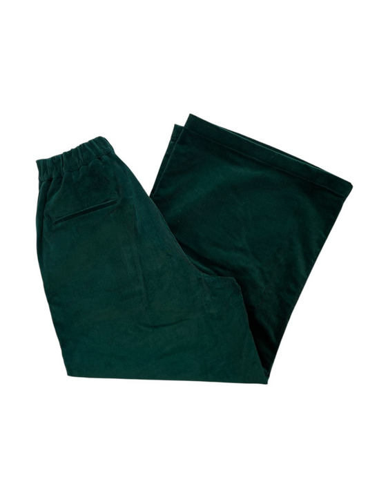 Pant culotte Violeta corduroy green