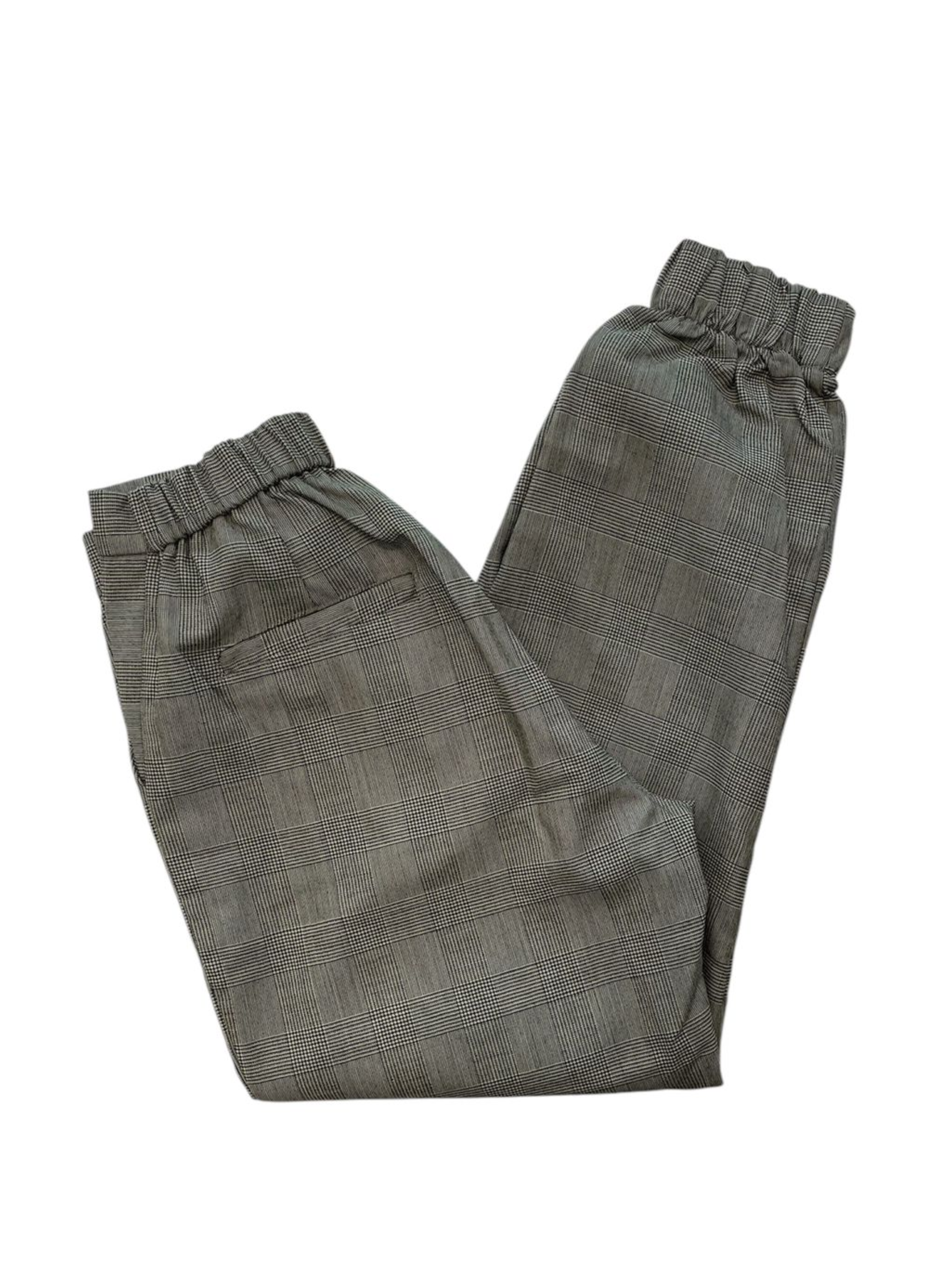 Pant Jogger Merlina Gray Squares