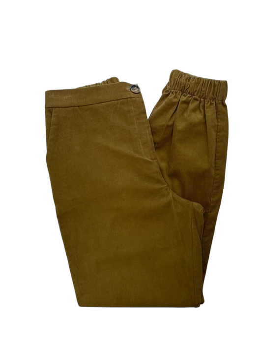 Pant jogger Merlina corduroy camel