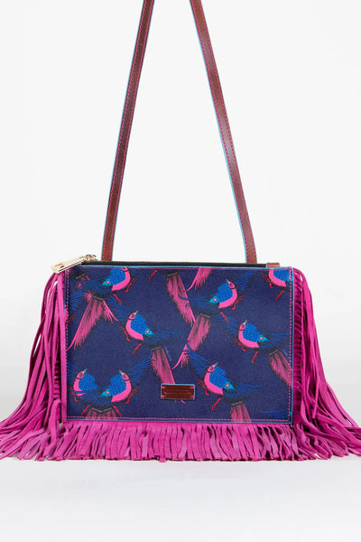 Crossbody Faisan Print