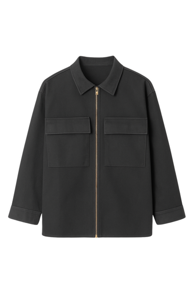 Jacket Gadea Oxford Zipper