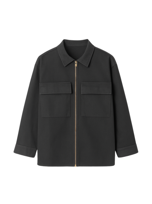 Jacket Gadea Oxford Zipper