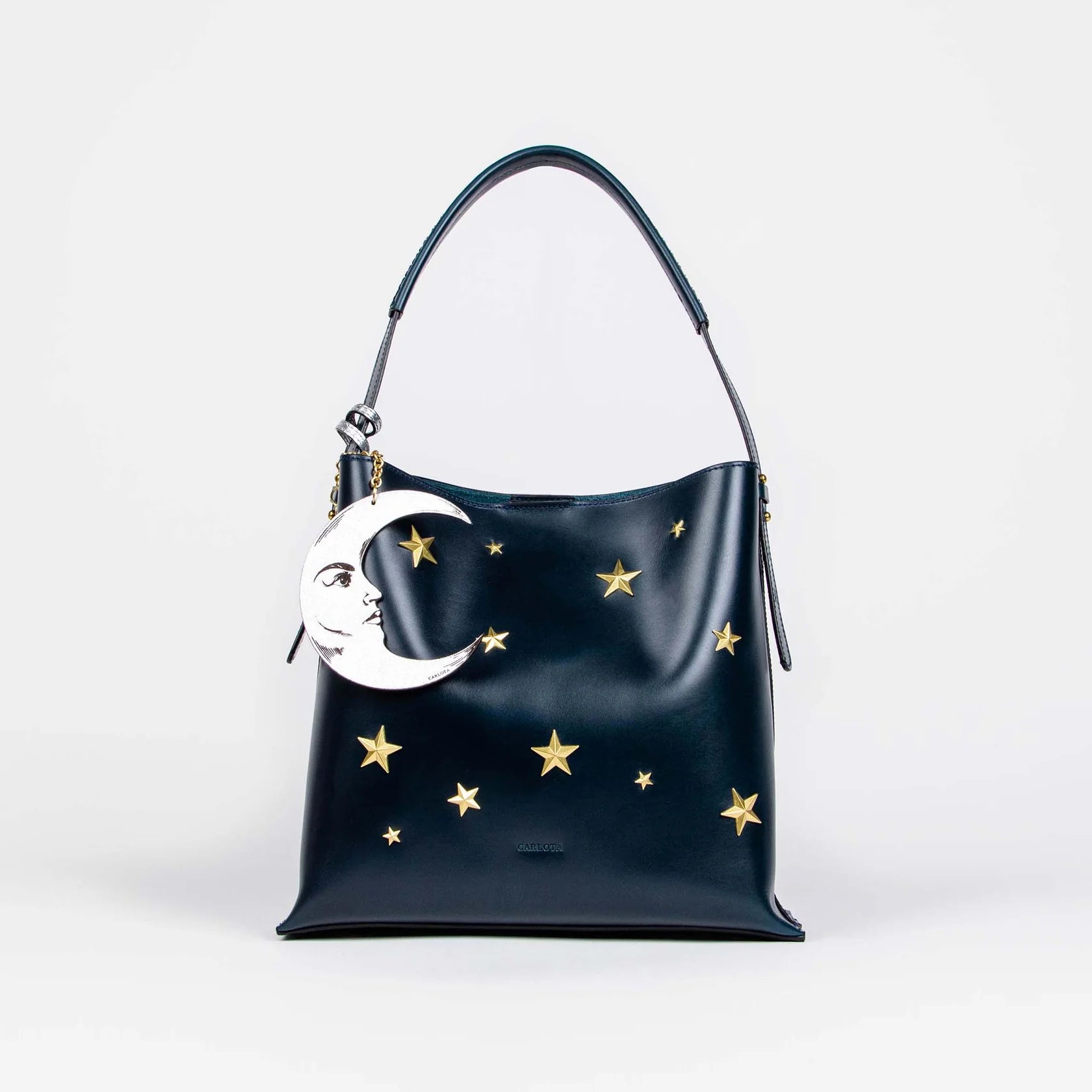 Hobo Bag Luna y Estrella Navy Blue CC464