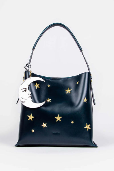 Hobo Bag Luna y Estrella Navy Blue CC464