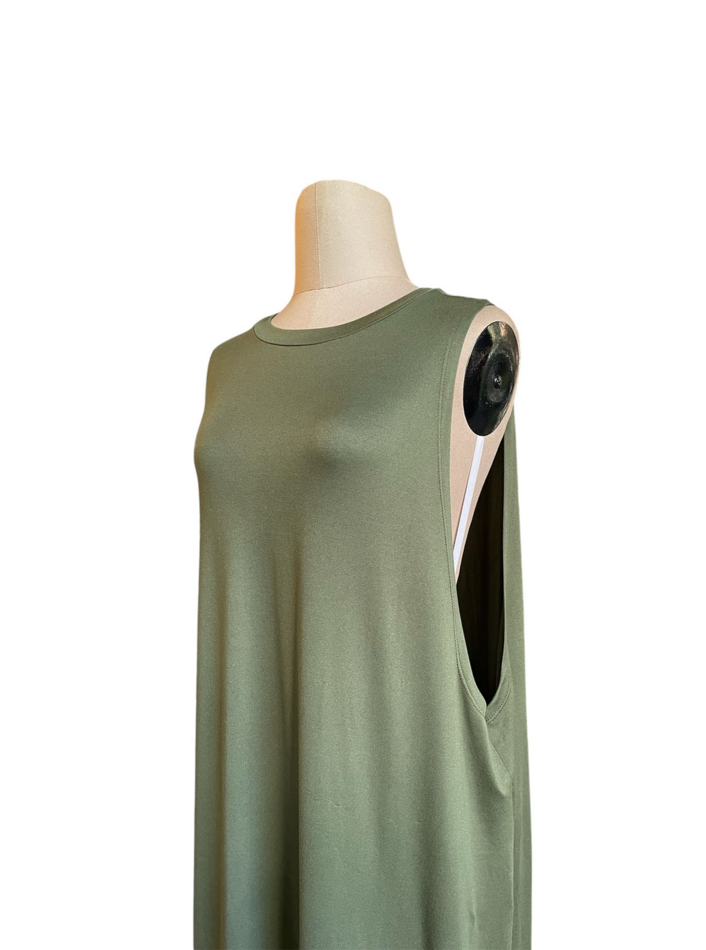 Dress Saula olive