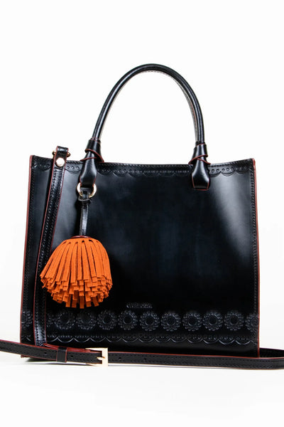 Mini Tote Maceta Black CC430