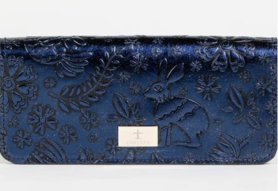 Wallet Liebre Metalic Navy Blue CC370