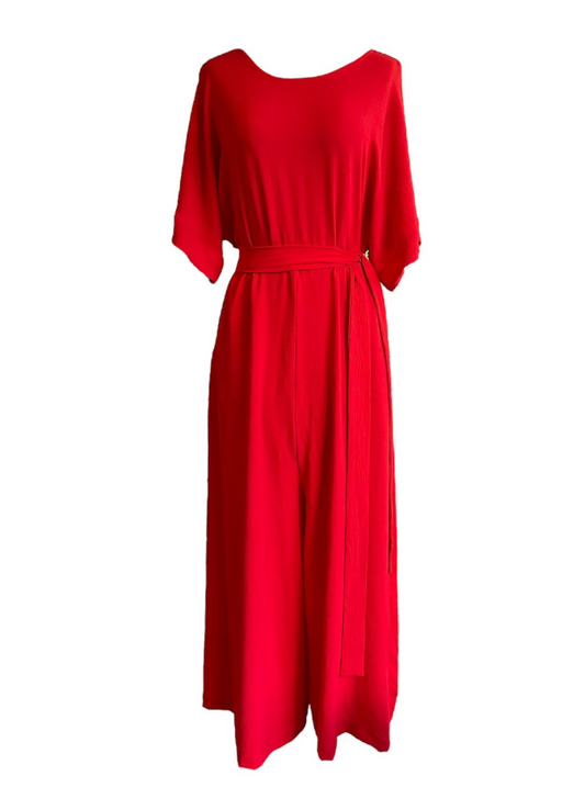 Jumpsuit Bibi red