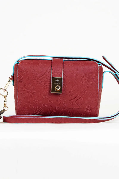 Crossbody Liebre Burnt Red CC455