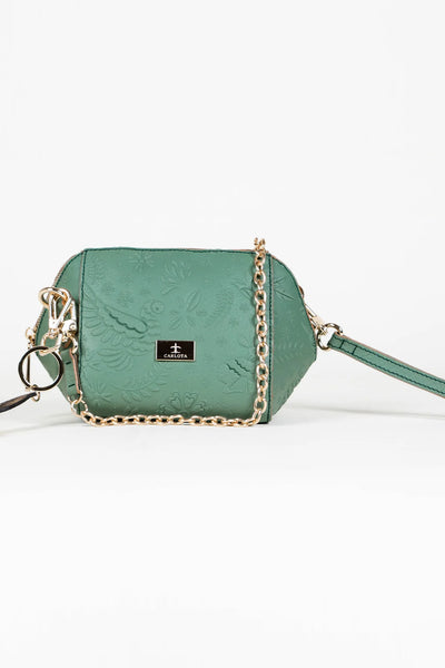 Crossbody Liebre Chain Green CC454