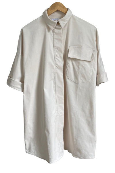 Long Shirt Lirica Corduroy Raw