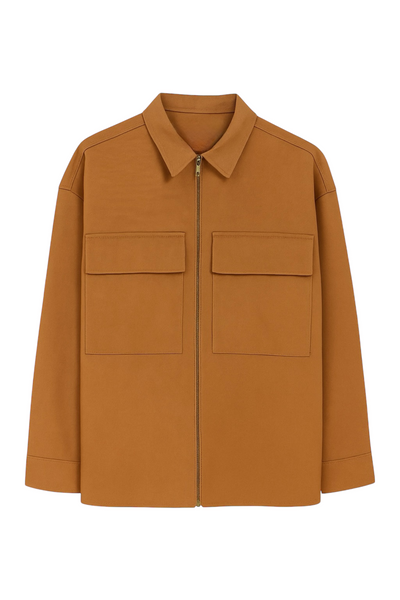 Jacket Gadea Gold Zipper