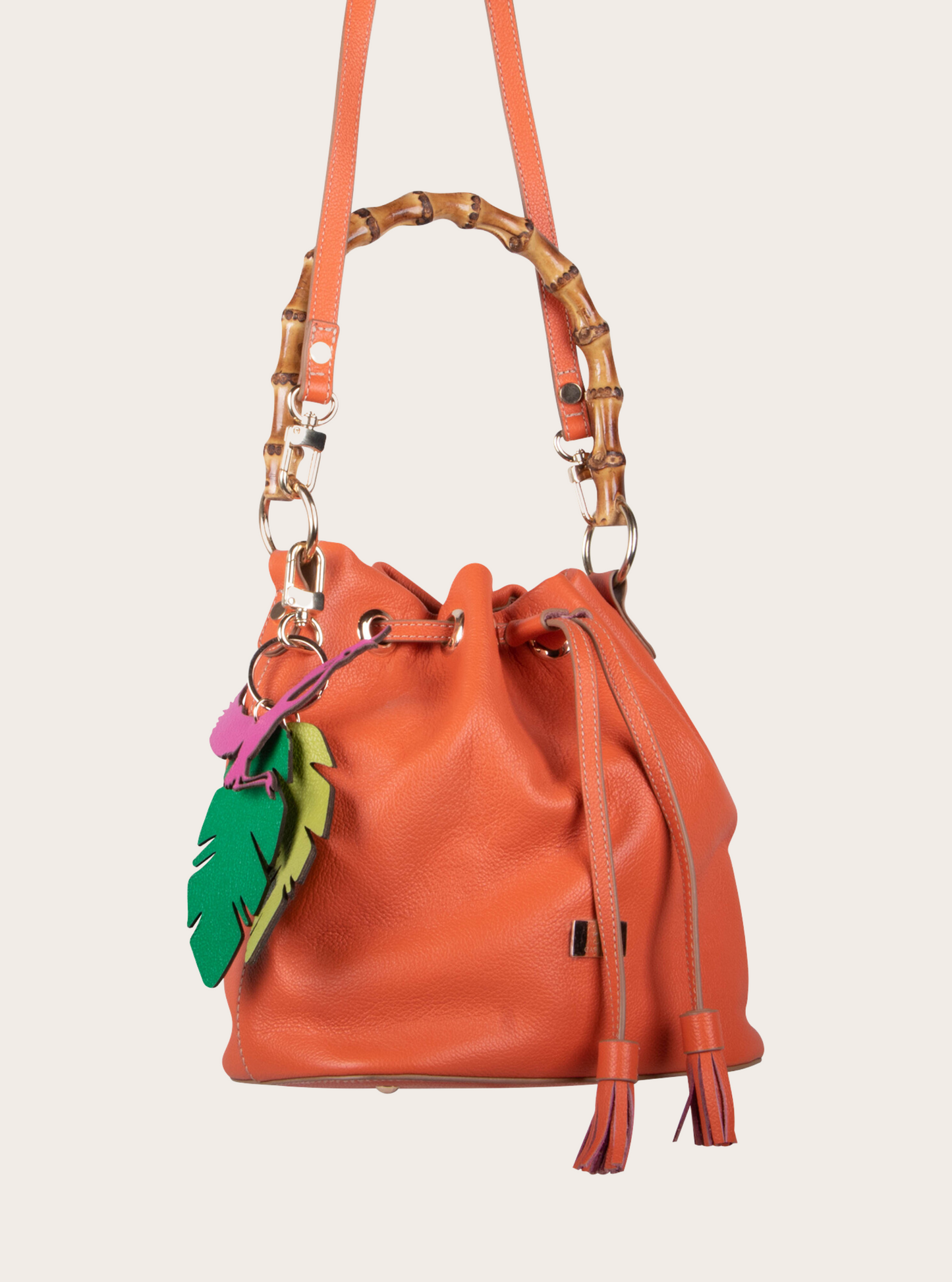 Bucket bag Flamingo orange