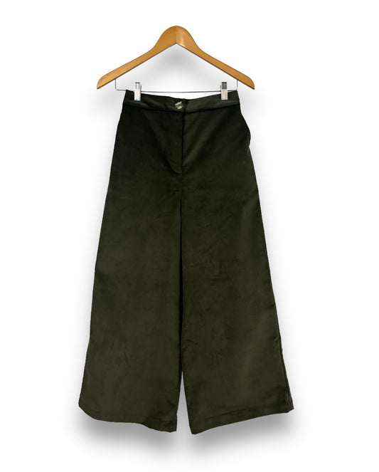 Pant culotte Violeta corduroy olive