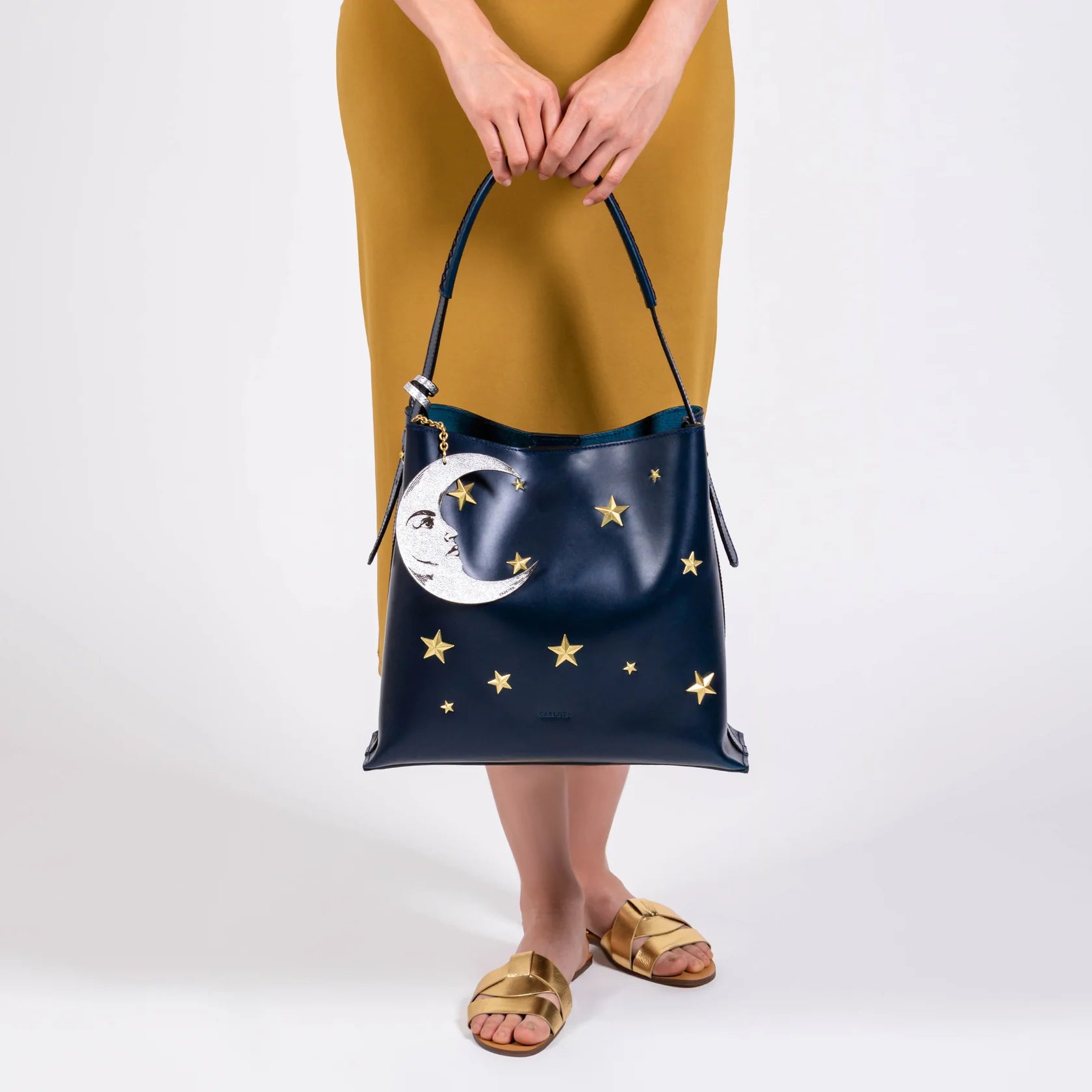 Hobo Bag Luna y Estrella Navy Blue CC464