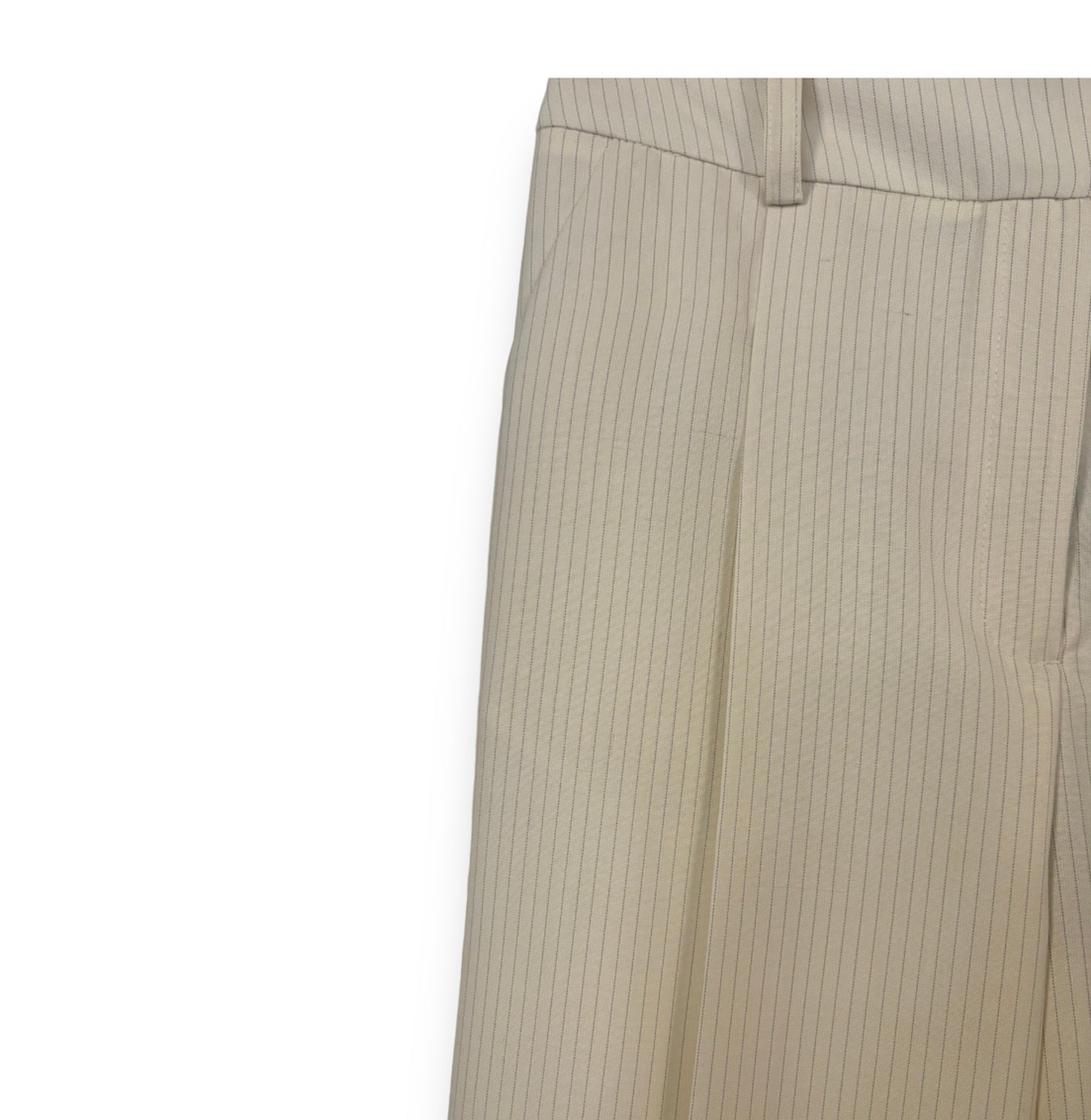 Pant Jael White Black Lines.