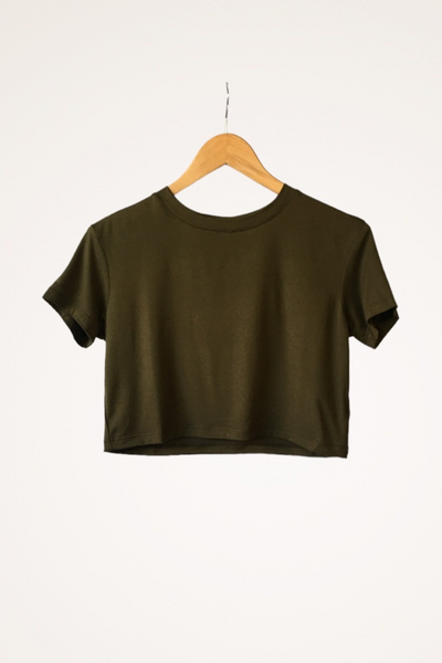 Crop Top Mura Olive