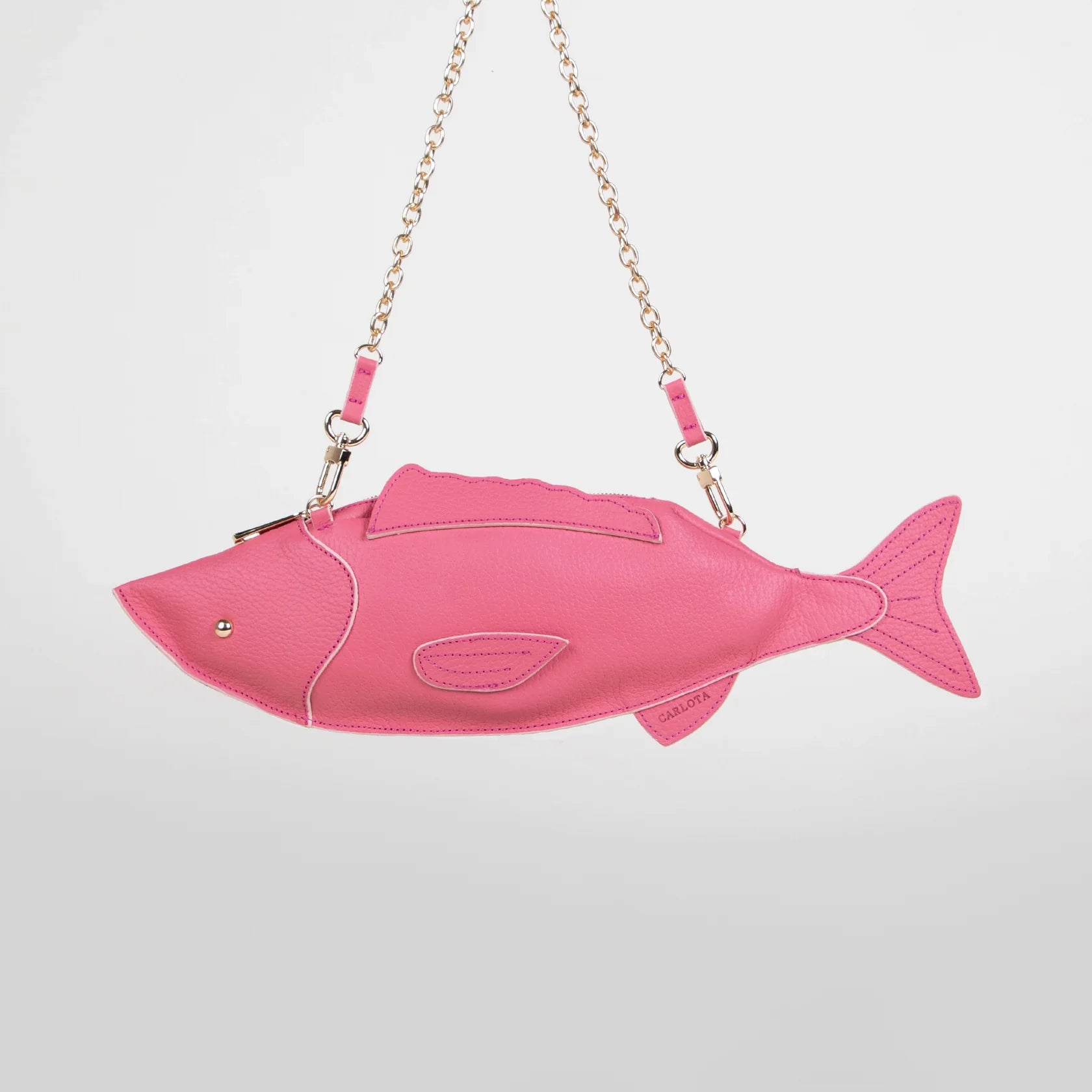 Crossbody Pescado Bubblegum Gold CC414
