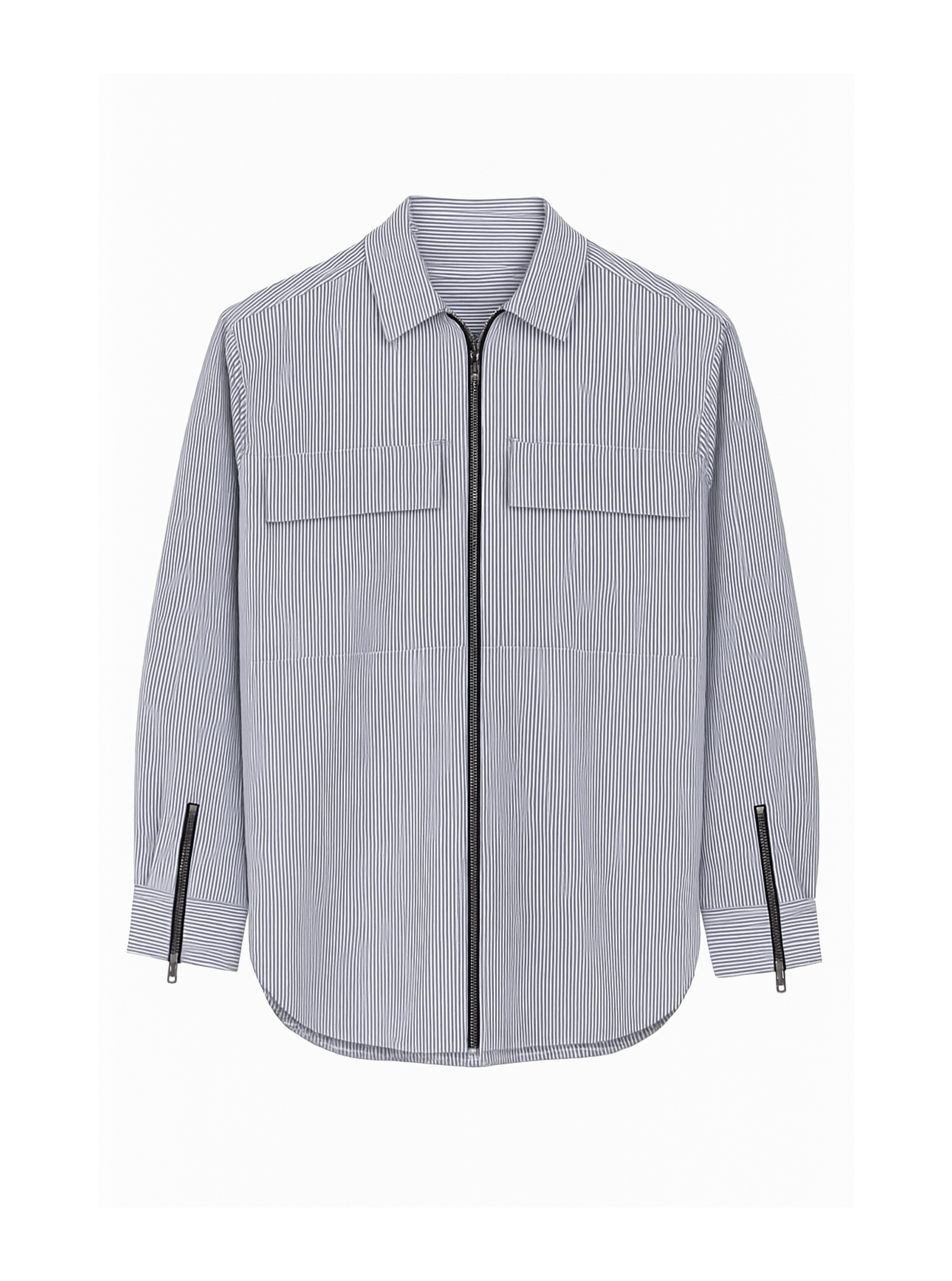 Jacket Gadea Blue Zipper