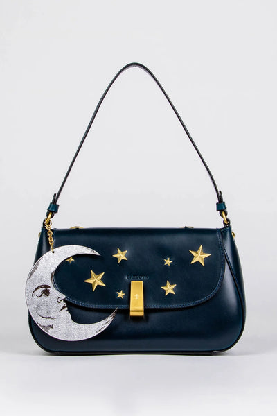 Baguette Luna y Estrella Navy Blue CC465