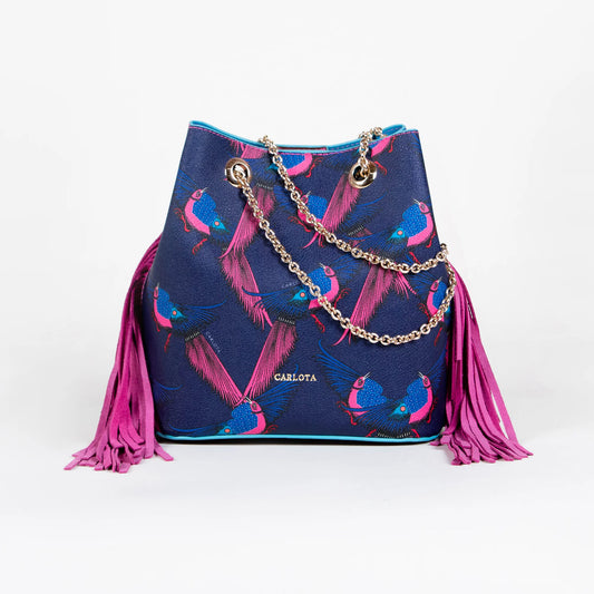 Bucket Faisan Print