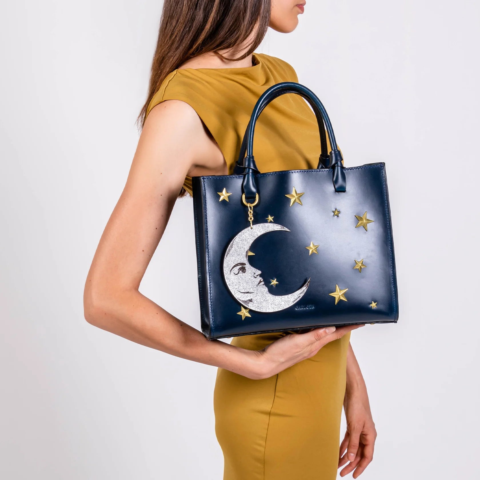 Tote Luna y Estrella Blue CC466