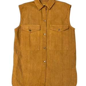 Vest Hazel Denim Gold