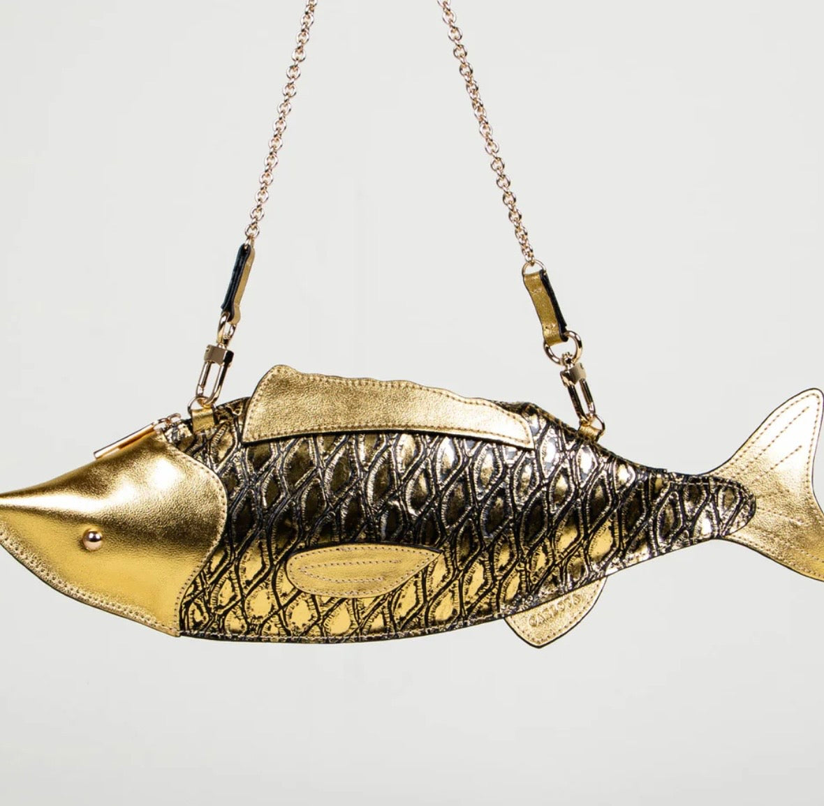 Crossbody Pescado Gold